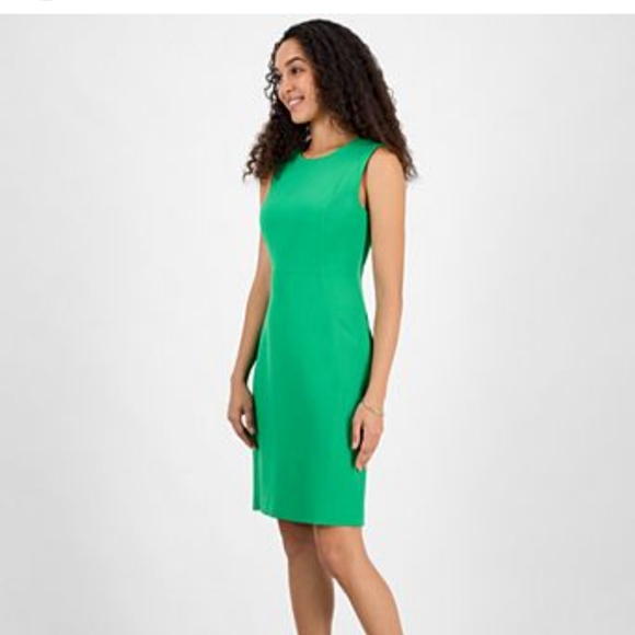 Vince Camuto Dresses & Skirts - Vince Camuto Elegant Green Sleeveless Dress Size 12